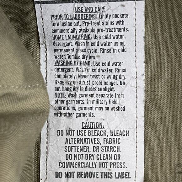 Military Combat Trousers Womens Size 28X30 Pants Green Camouflage Straight Leg - Picture 15 of 16